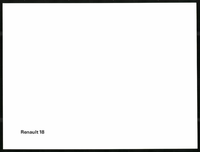 Fotografie & Manifesti: Fotografie Auto Renault 18, Limousine mi – Usato da Berlin venduto da bartko-reher 1