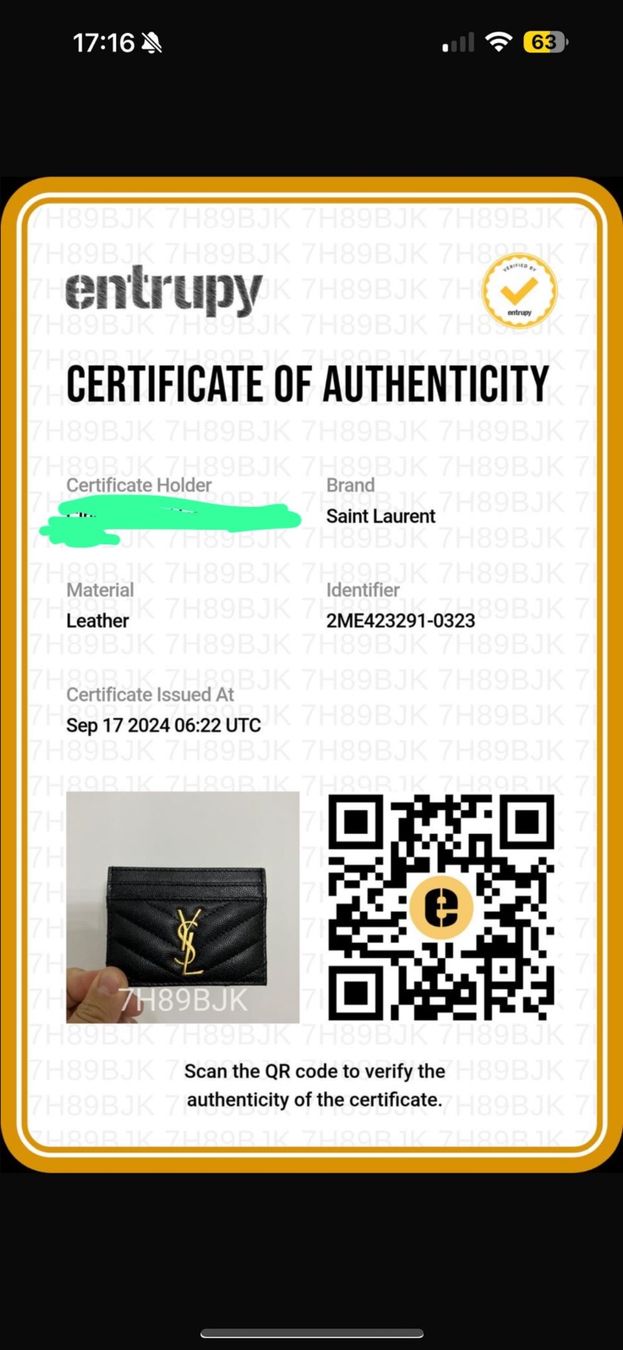 Saint Laurent Portemonnaies: Yves Saint Laurent Cardholders YSL – Neuf avec emballage d'origine à Genève par 3M_JR 1