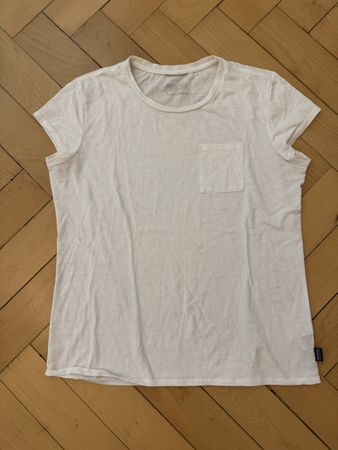Damen T-Shirt Patagonia weiss Grösse L guter Zustand
