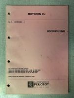 Werkstattbuch Benzinmotoren XU "Überholung" - Nachtrag