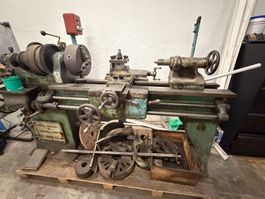 Alte Drehbank, Metallbearbeitung!