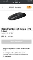 Dachbox Original Dacia Jogger, 1 x gebraucht, wie Neu