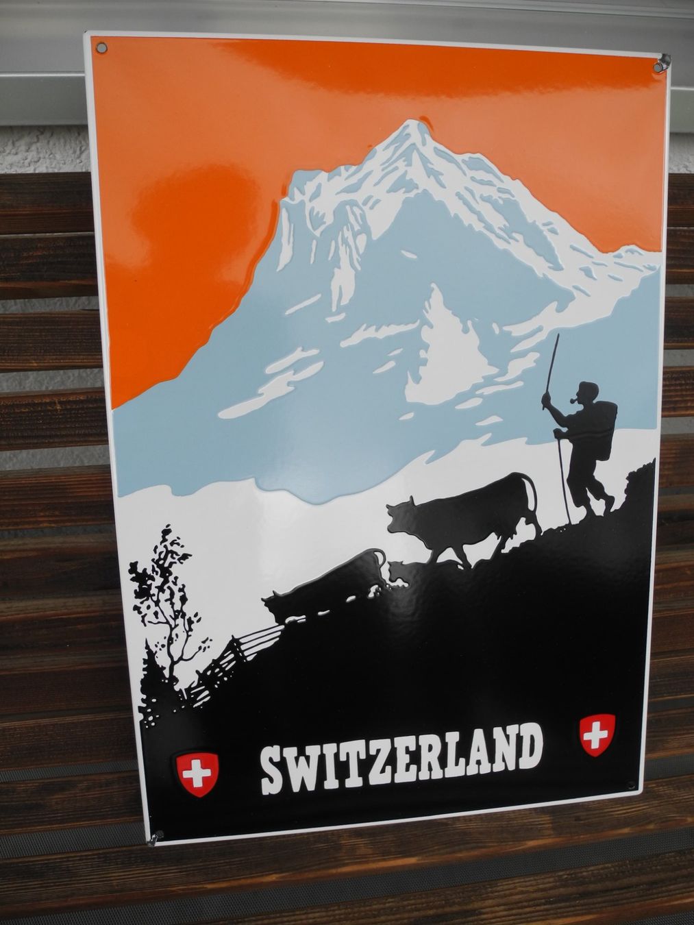 Ecriteaux: SCHWEIZ-SUISSE-SVIZZERA-SWITZERLAND – D'occasion à Reinach AG par Huckleberrysix 2