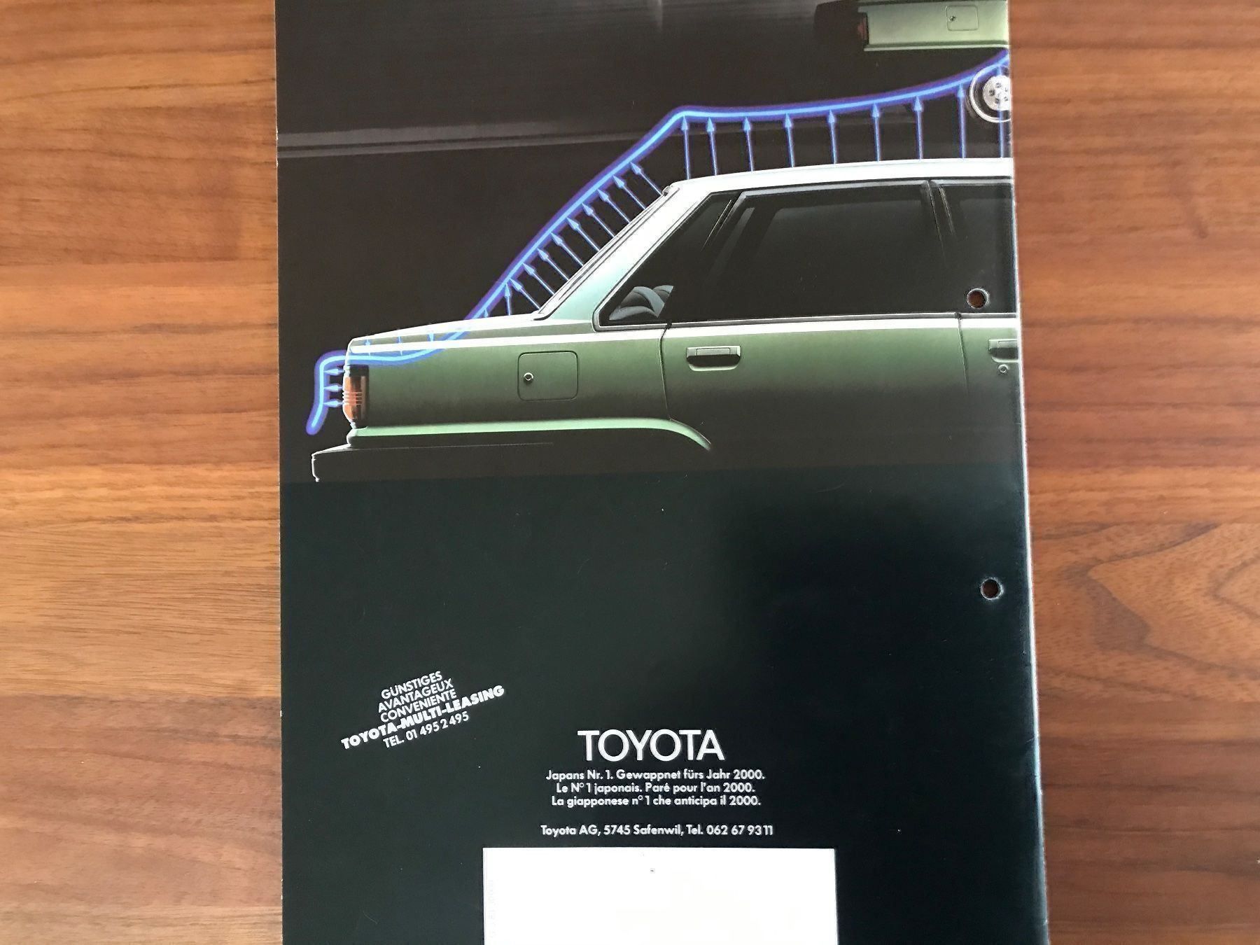 Toyota Documenti: Toyota Camry Prospekt – Usato da Balterswil venduto da Jeko1967 9