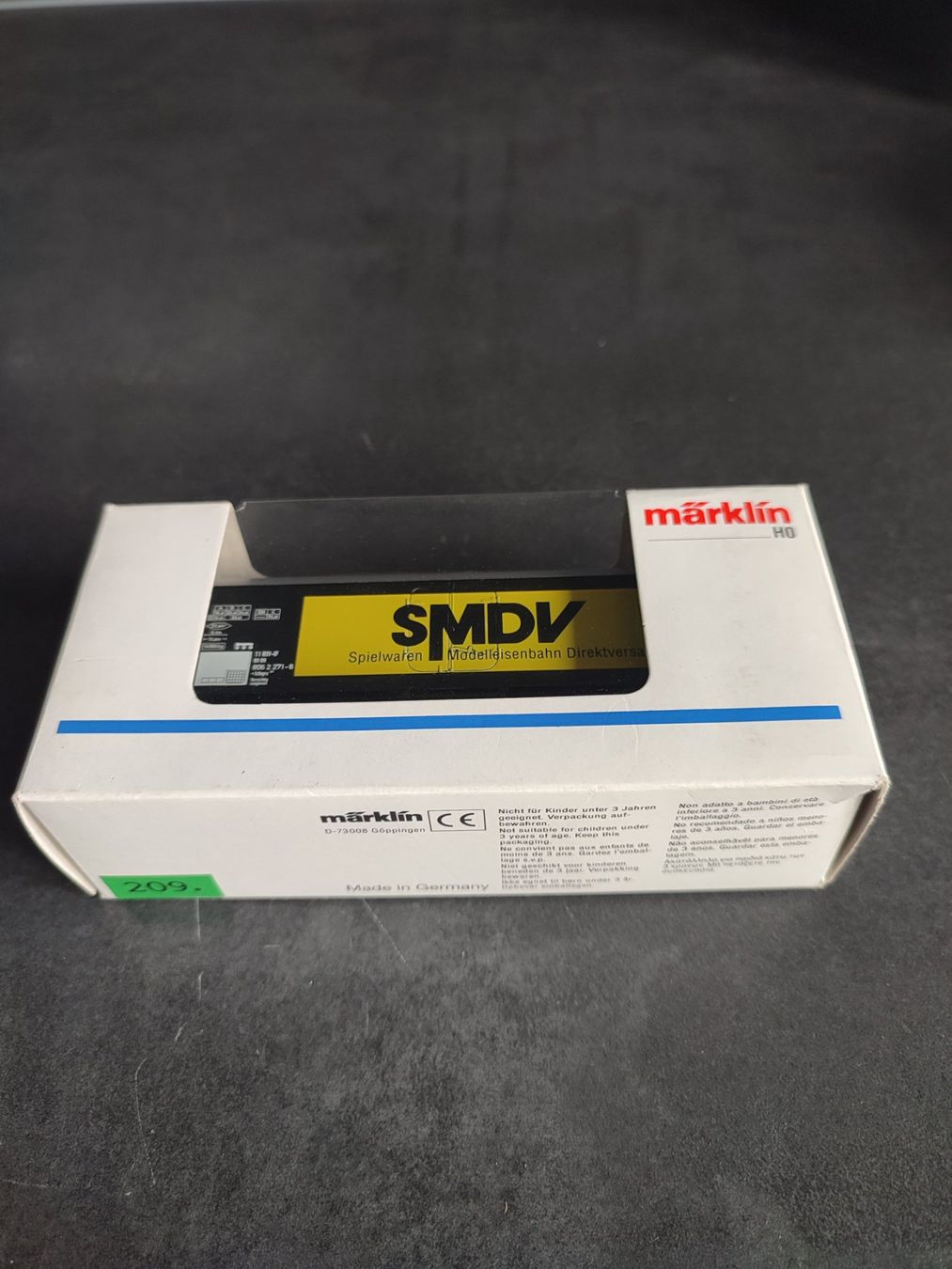 Märklin Modellini di ferrovie: Märklin H0 Güterwagen SMDV mit OVP – Nuovo (secondo la descrizione) da Röschenz venduto da elefant91 4