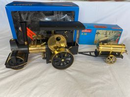Wilesco D36 MS Old Smoky mit Sprengwagen A38