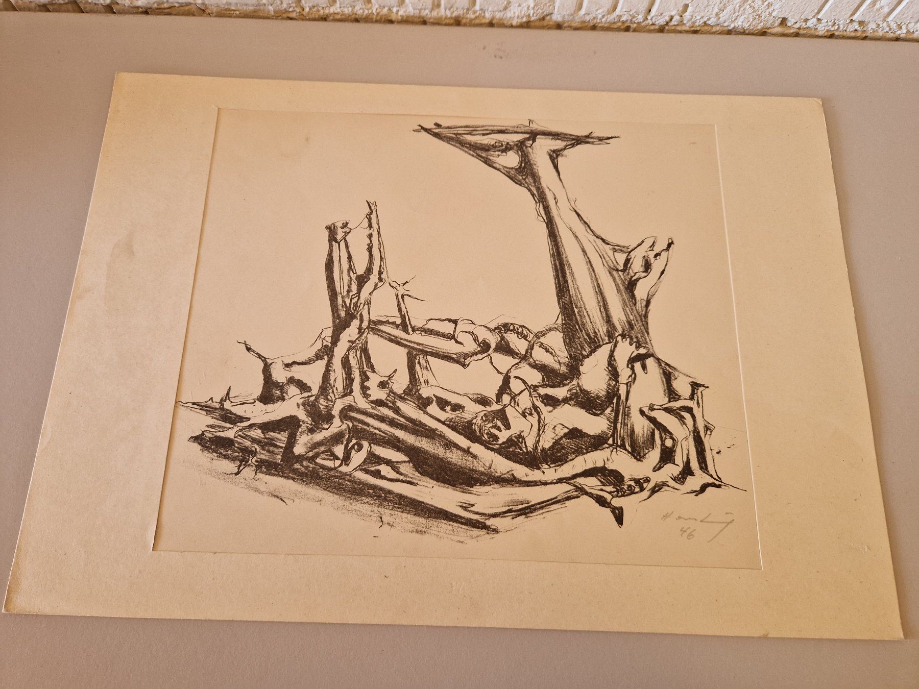Grafiken & Lithographien: Grafik siginiert ???? – Gebraucht aus Seedorf BE von Stibutz