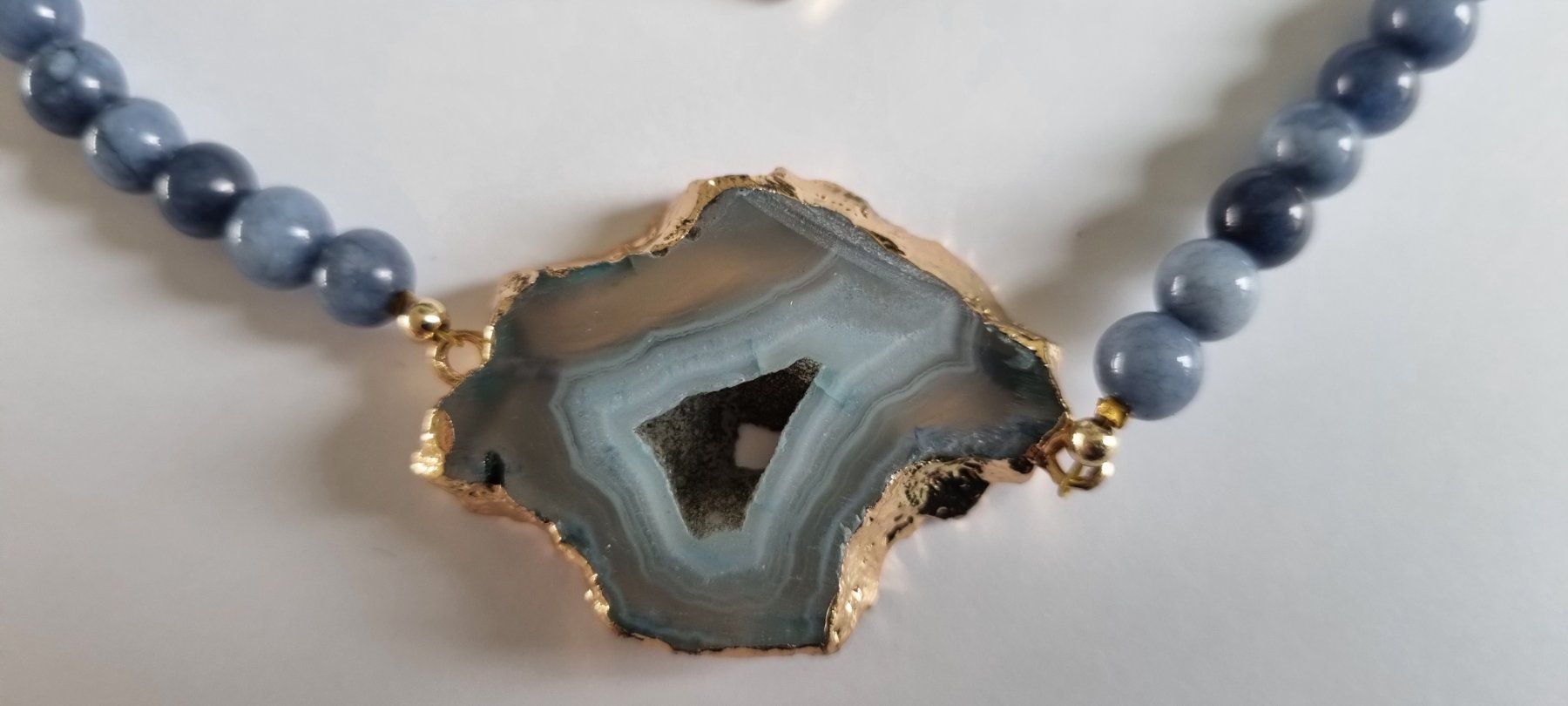 Catenine: Achat Halskette mit Drusenstein 30 – Nuovo e nell'imballaggio originale da Luzern venduto da Cellina1 1