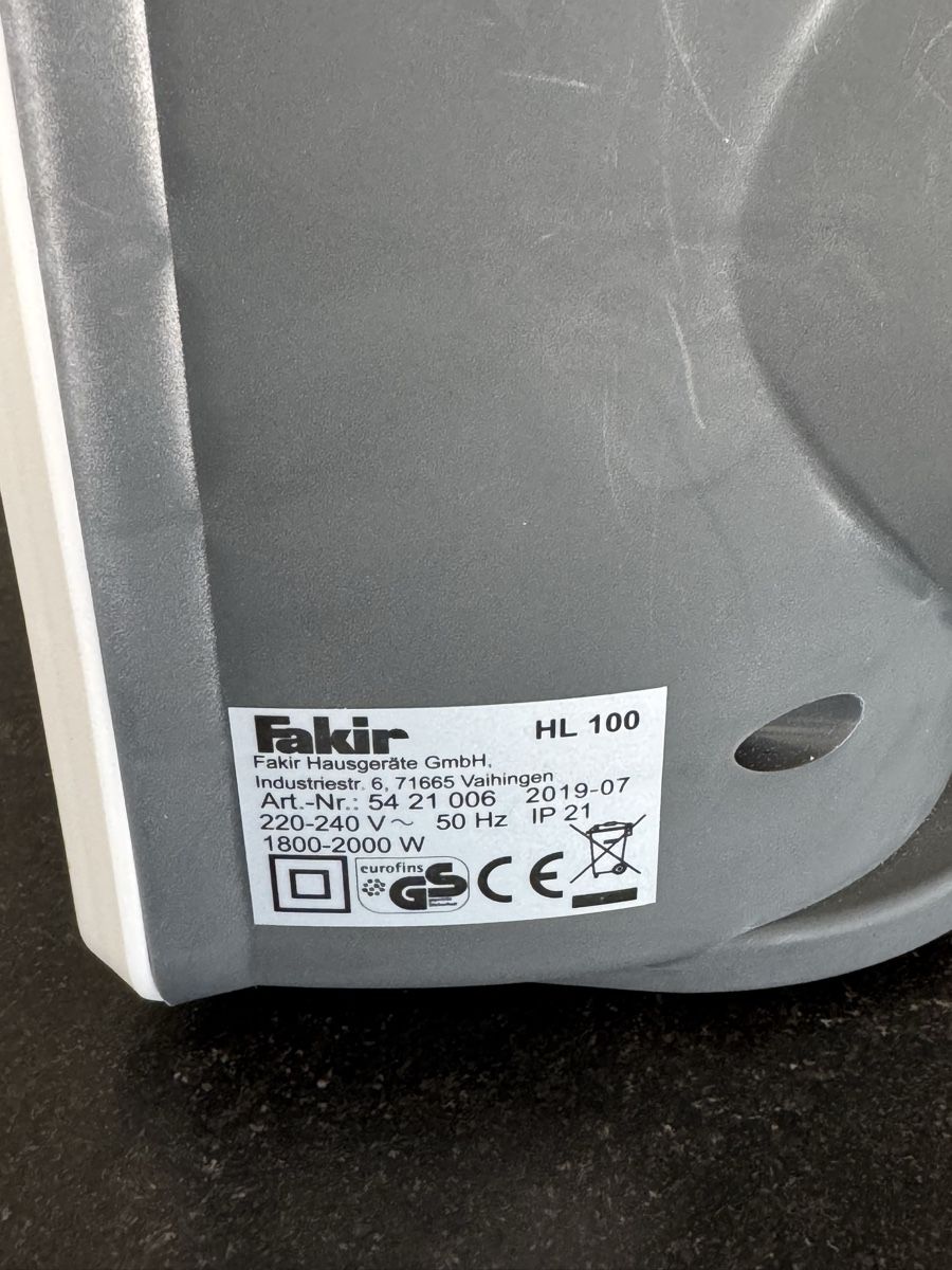 Radiatori: Fakir trend HL 100 Indoor – Nuovo (secondo la descrizione) da Balgach venduto da fad_jb55 4