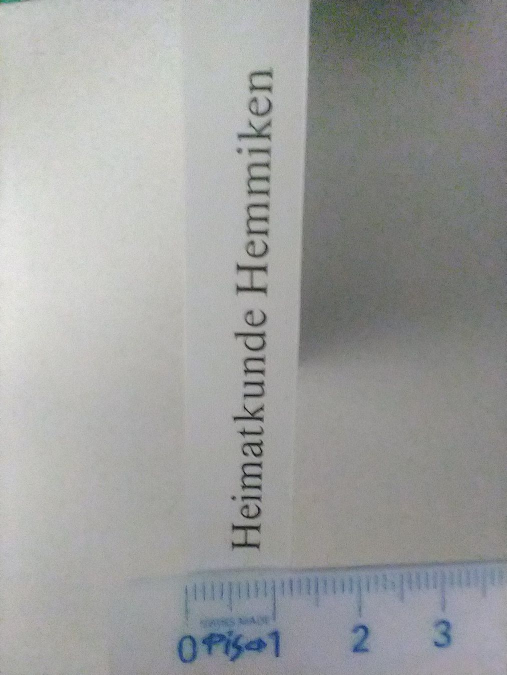 Bücher: Heimatkunde Hemmiken, 1989 – Neu (gemäss Beschreibung) aus Sissach von Heimat_Buch 2