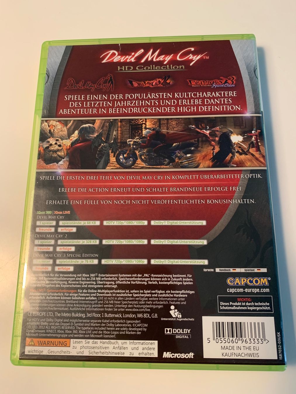 Spiele: Devil May Cry HD Collection – Gebraucht aus Uster von ywy_k8ft 1