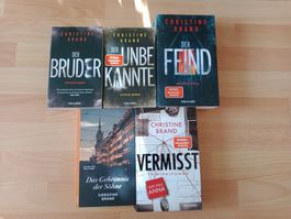 5x Christine Brand Schweizer Krimi Milla Nova Vermisst