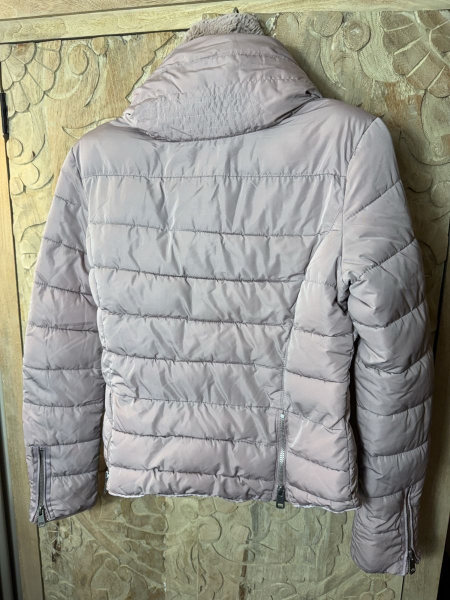 Zara Giacche: Zara Basic Winterjacke, zartrosa, Top Zustand - Gr. M – Usato da Wettingen venduto da JasminL92-2 1