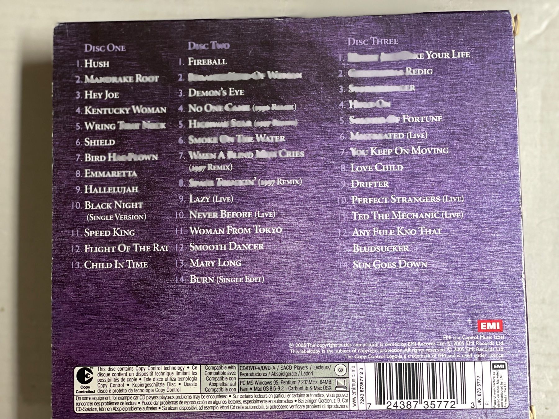 CDs: Deep Purple-The Platinum Collection – Gebraucht aus Muri b. Bern von AdidasCollector 1