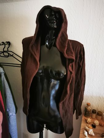 BY LAETITIA M&M Strickjacke, Gr. XS Braun, Top Zustand!