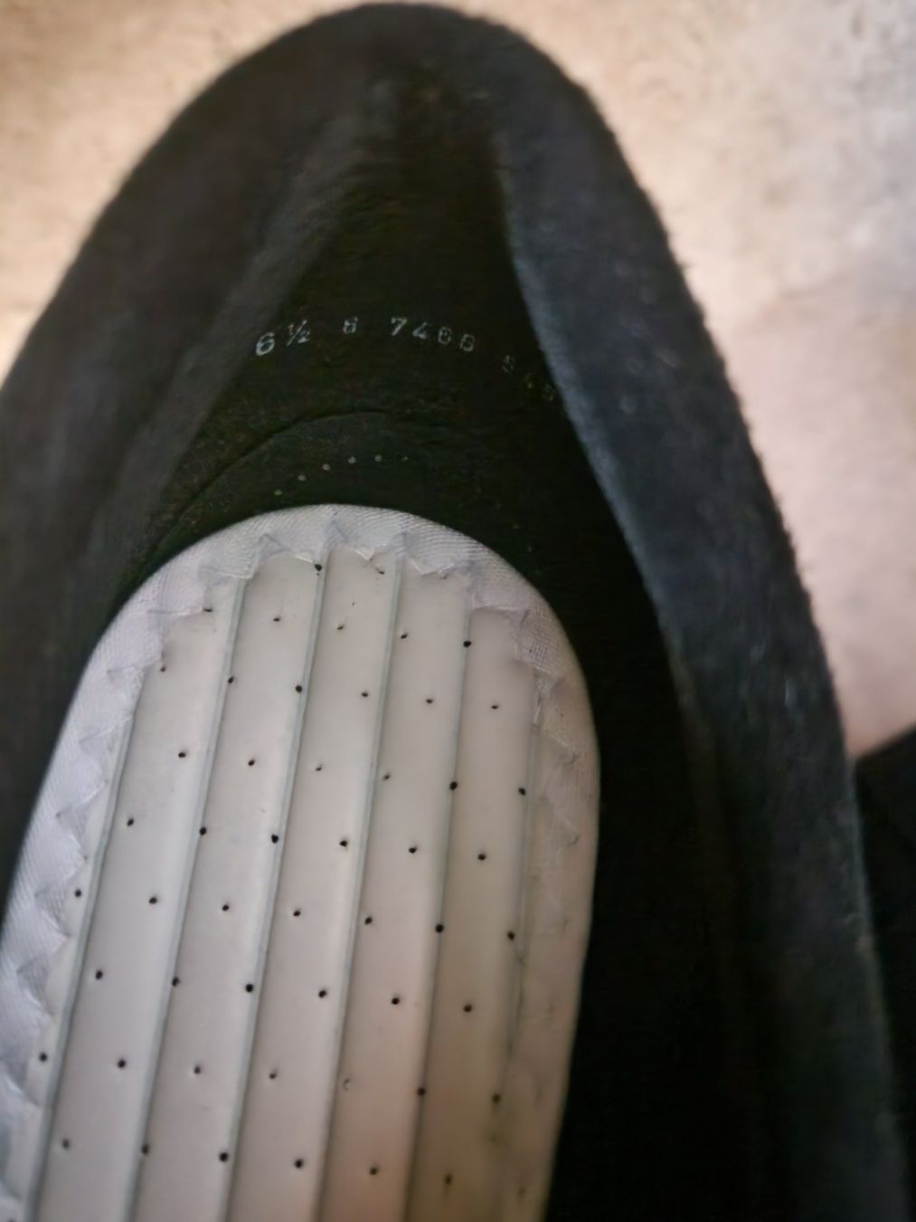 Scarpe da donna: Schwarze Halbschuhe Gr. 38 mit Klettverschluss – Usato da Wettingen venduto da tg_sd 2