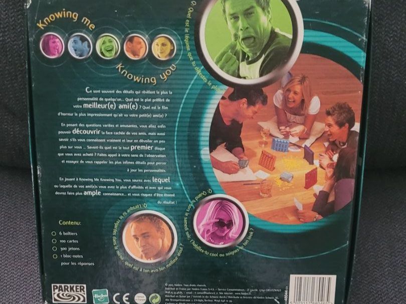 Parker Giochi: Jeu  Knowing me Knowing  you!!! – Nuovo (secondo la descrizione) da Vevey venduto da obi_n8zc 2