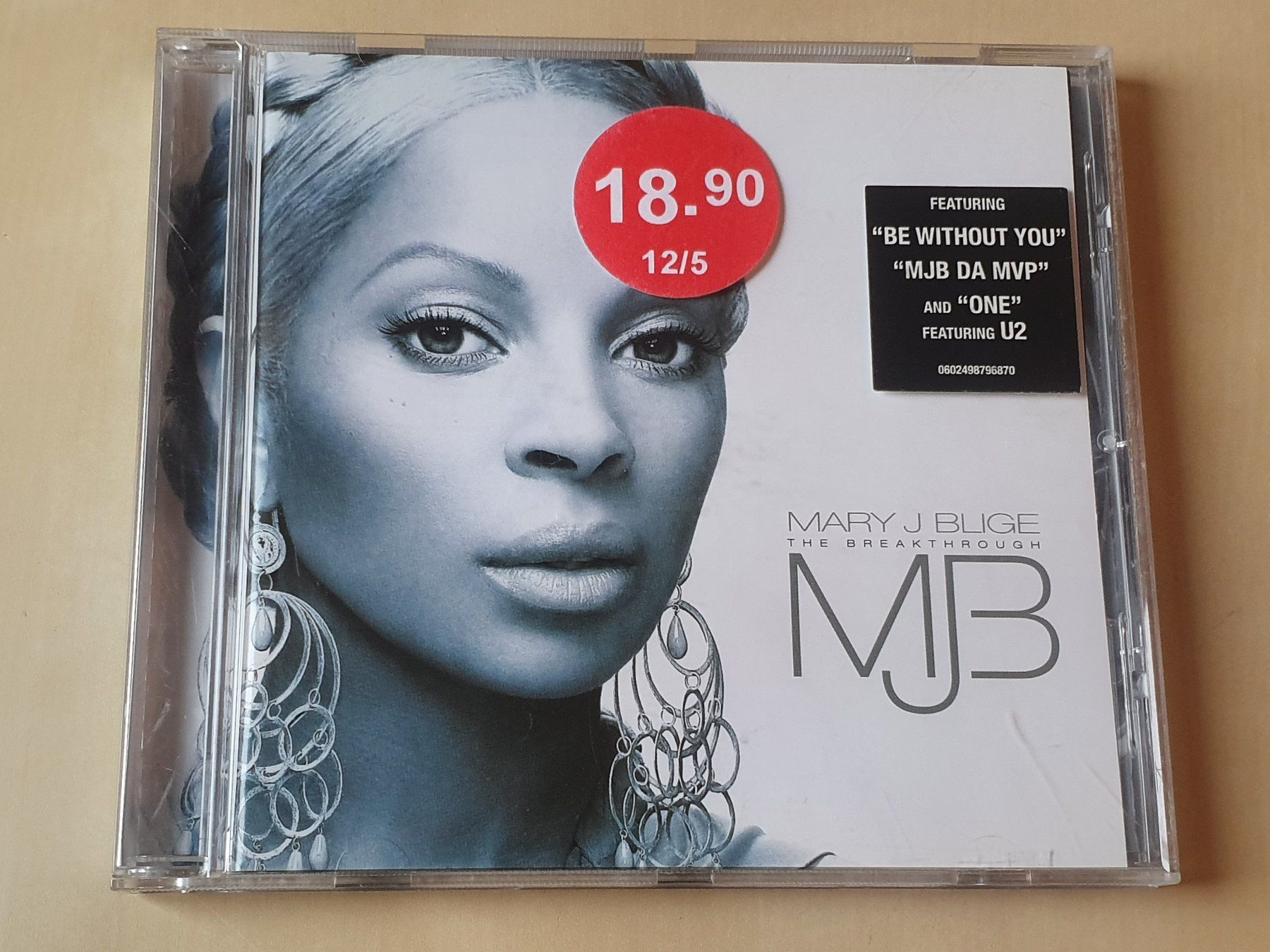 CDs: Mary J Blige The Breaktrough – Gebraucht aus Stansstad von collectorsshop