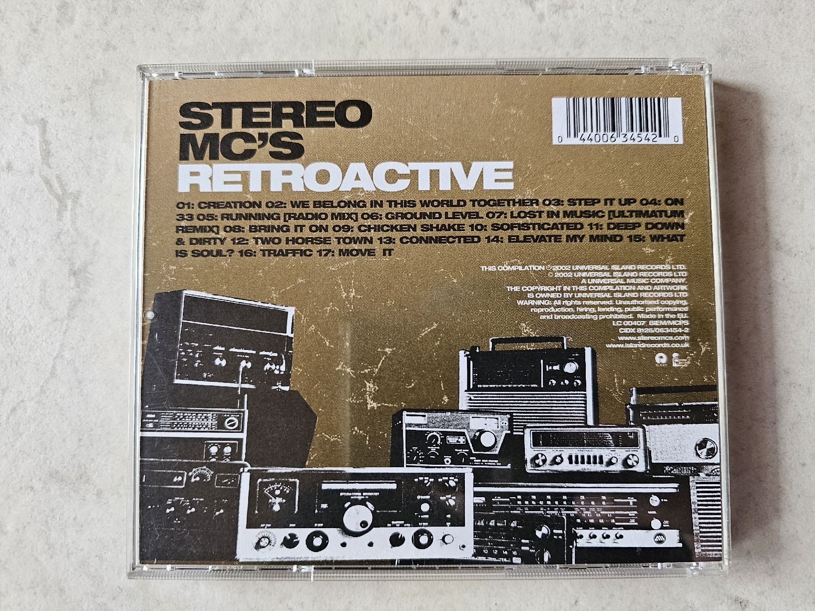 CD: Stereo Mc's  -  Retroactive – Usato da Schneisingen venduto da backstore24 1