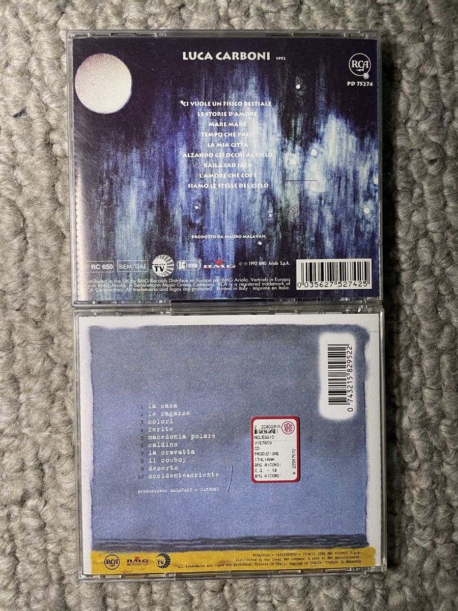 CDs: 2x Luca Carboni – Neuf (Voir description) à Reinach AG par trigger7811 1