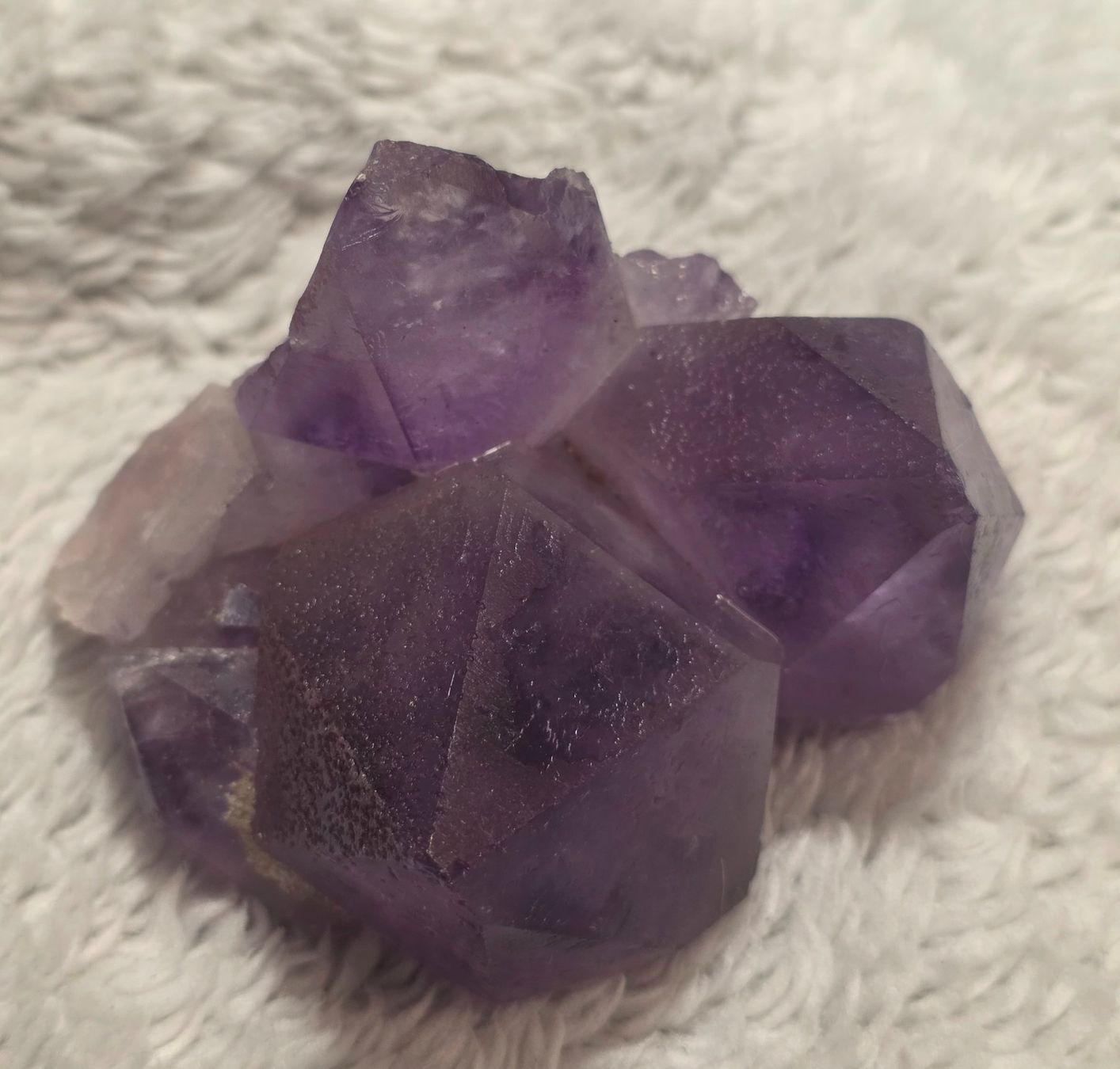 Mineralien & Heilsteine: Natürliche Amethyst Stufe G 213g – Neu und originalverpackt aus Matzingen von Shay_Crystalz