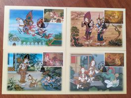 Thailand - Visakhapuja Maximum Card 1998