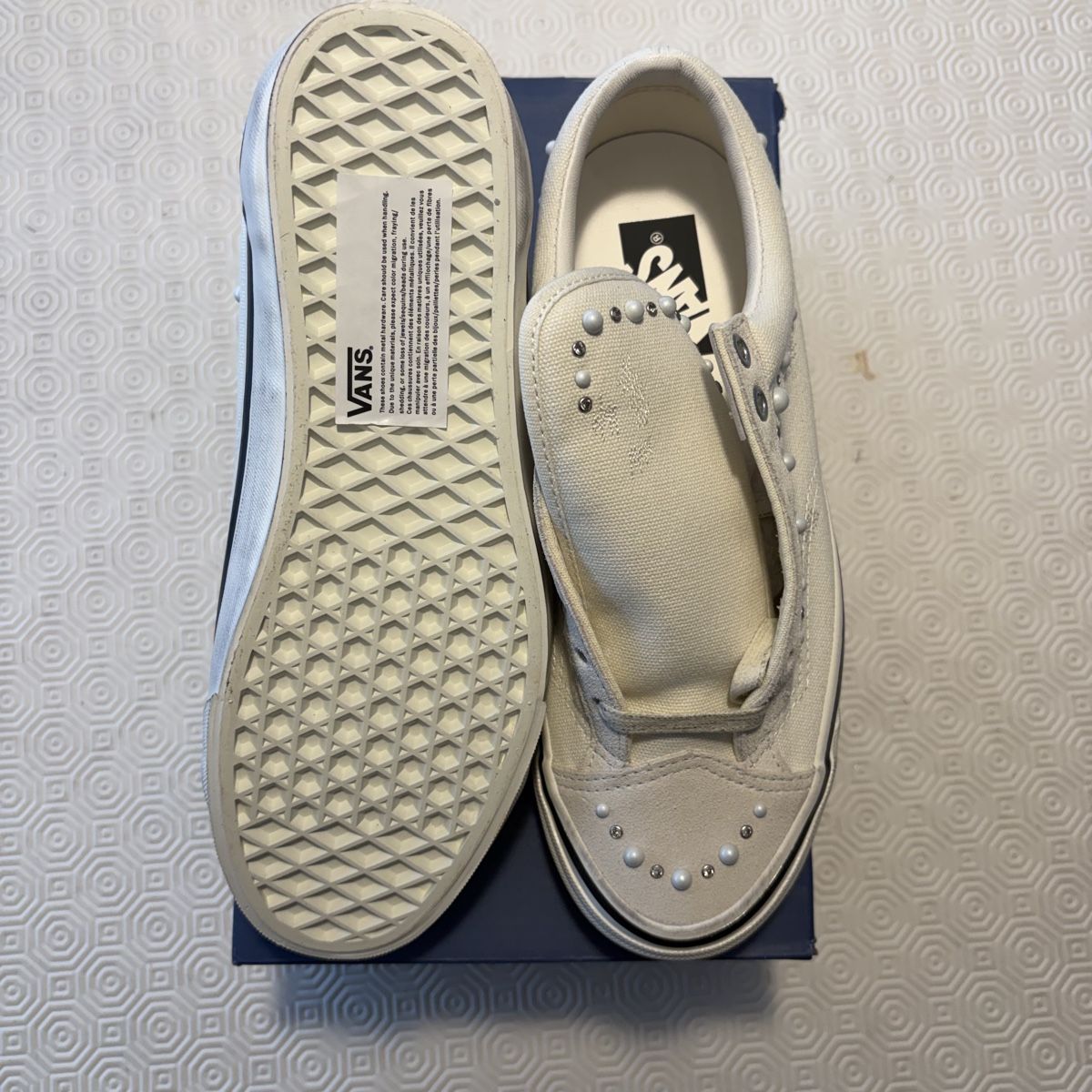 Vans Scarpe da uomo: Vans LX Old Skool 34 Pearlized White - Taille 38 – Nuovo e nell'imballaggio originale da Onex venduto da Chooseyoursneaks 5