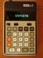 Casio Taschenrechner J-1  originalverpackt !!!!!