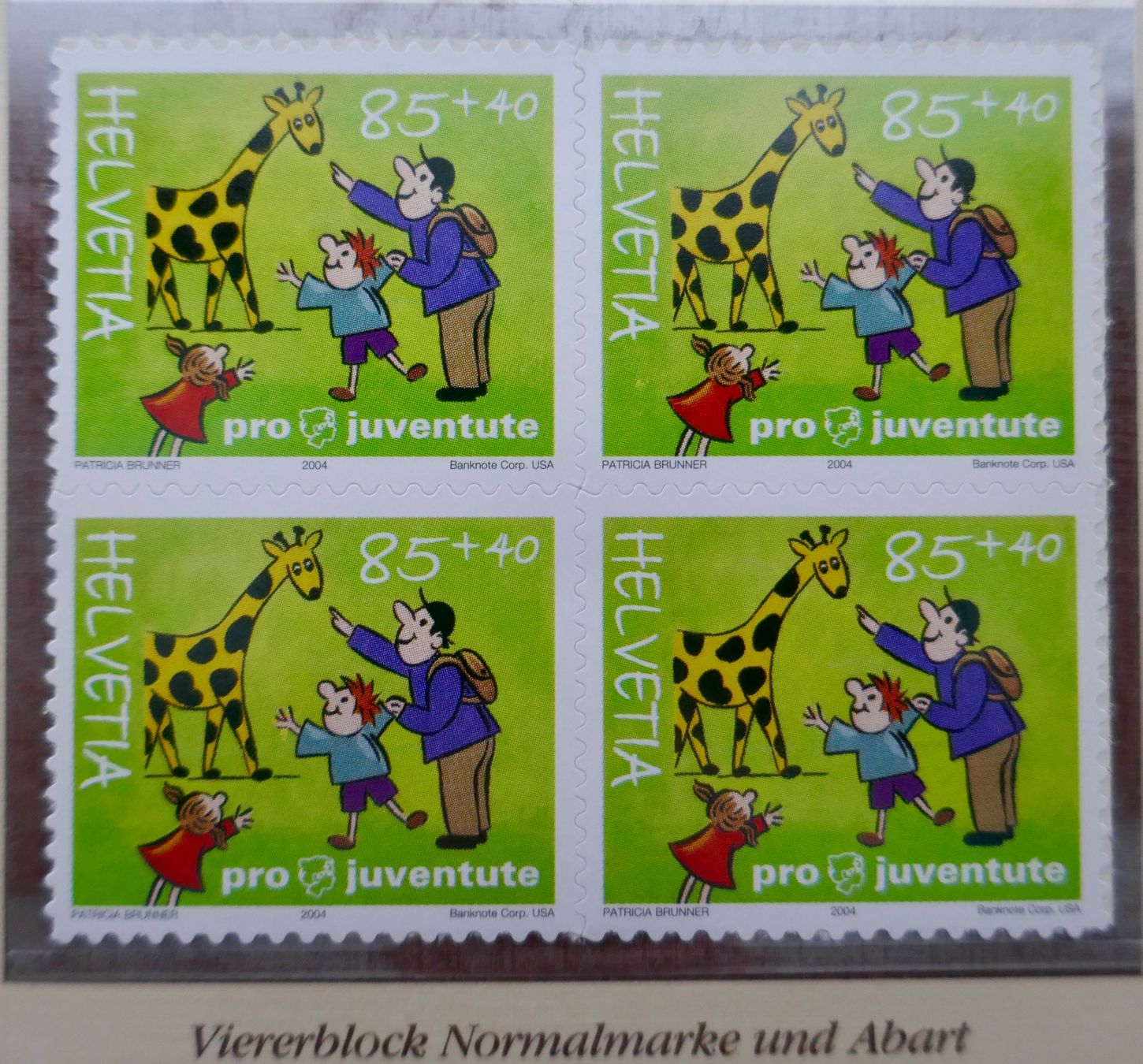 Tutti i francobolli: 2004 Abart PJ SBK 373Ab.1 / 373Ab.2 ** – Nuovo (secondo la descrizione) da Möhlin venduto da PHILABARTIS 1