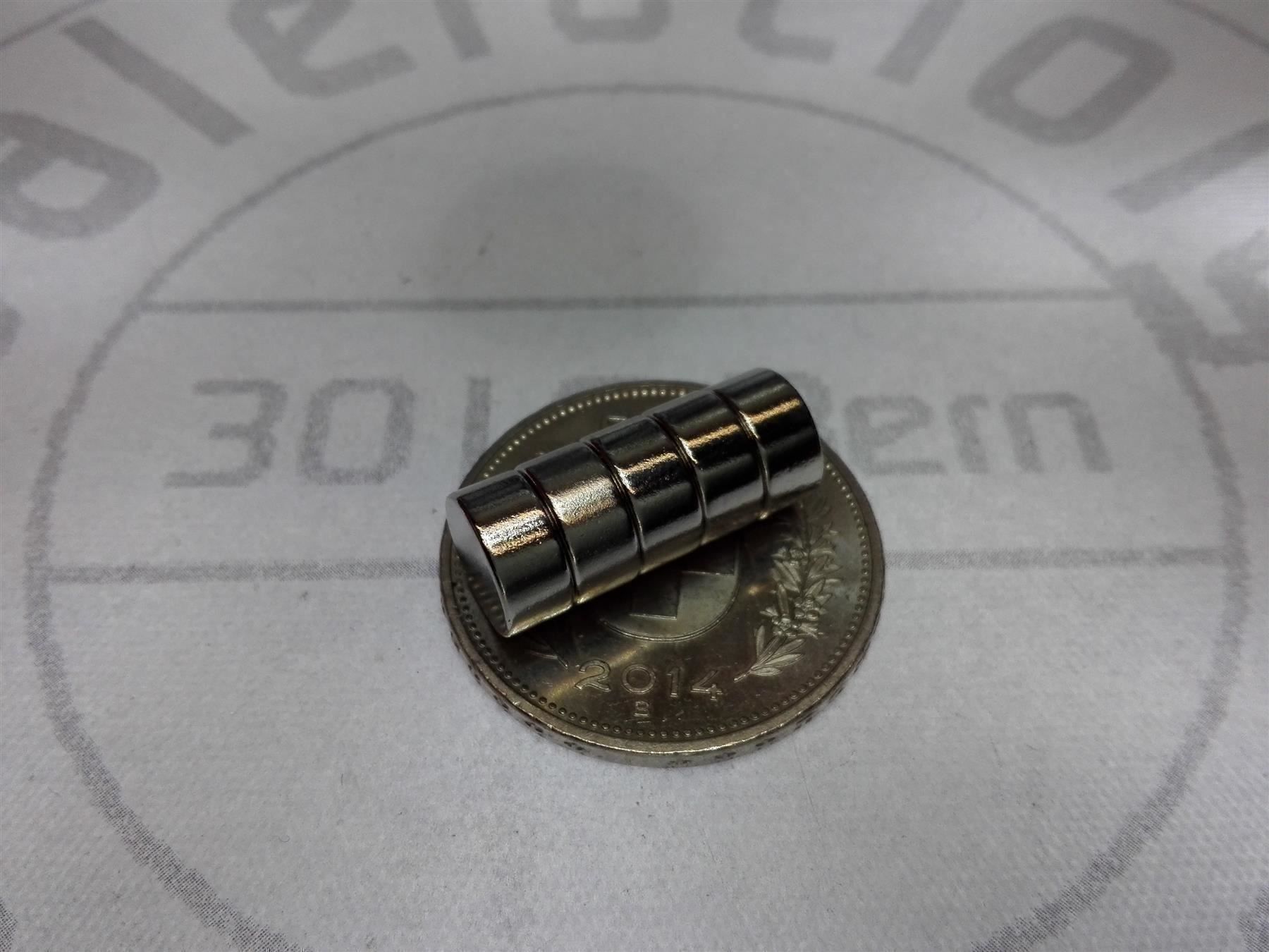 Magnete: Magnete superstark 5 Stück, 12x6mm – Neu und originalverpackt aus Luzern von Salefactory