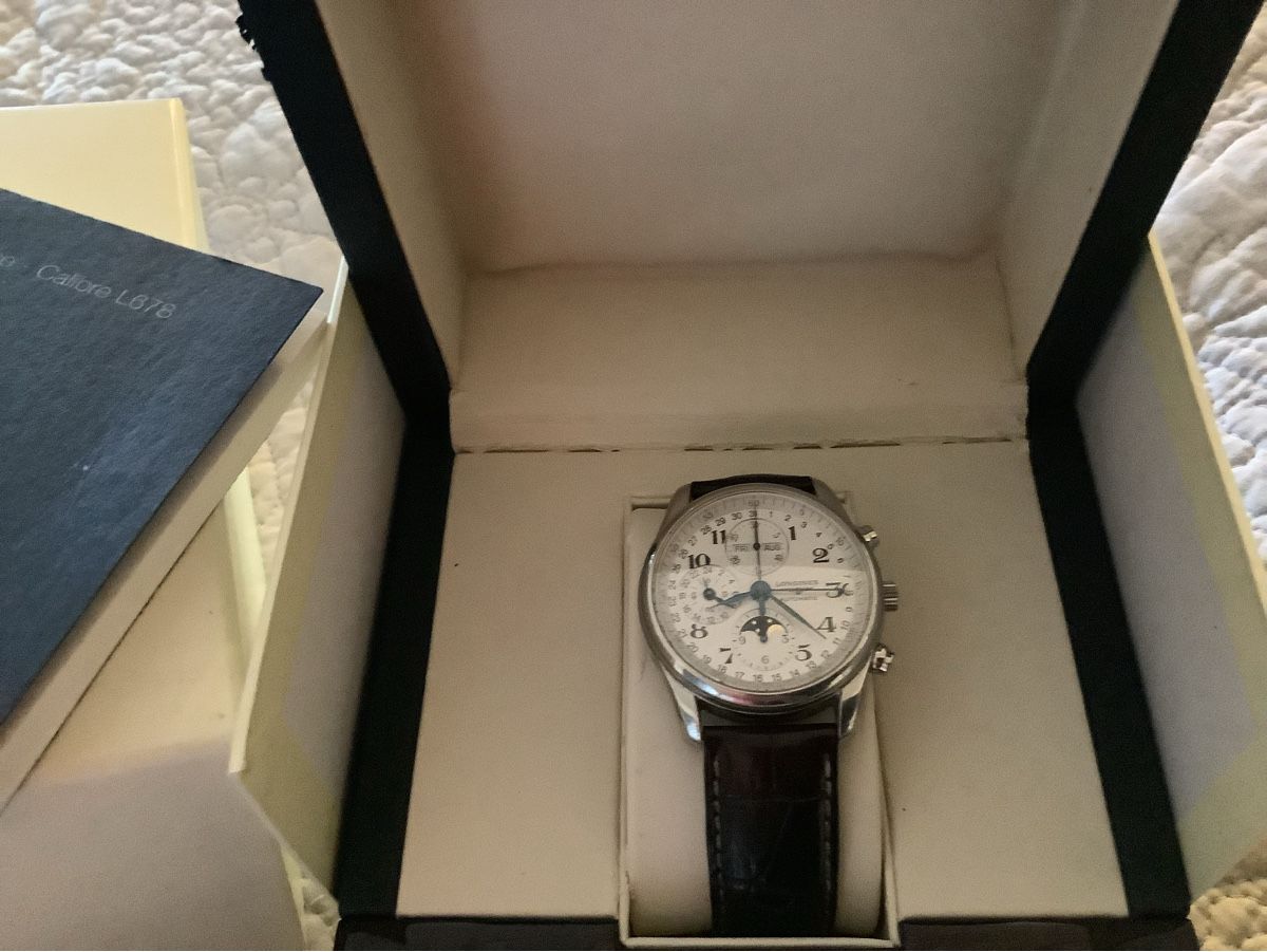 Longines Uhren: Longines Master Collection Chronograph Mondphase Stahl – Gebraucht aus Buch SH von bri_hpp2 3