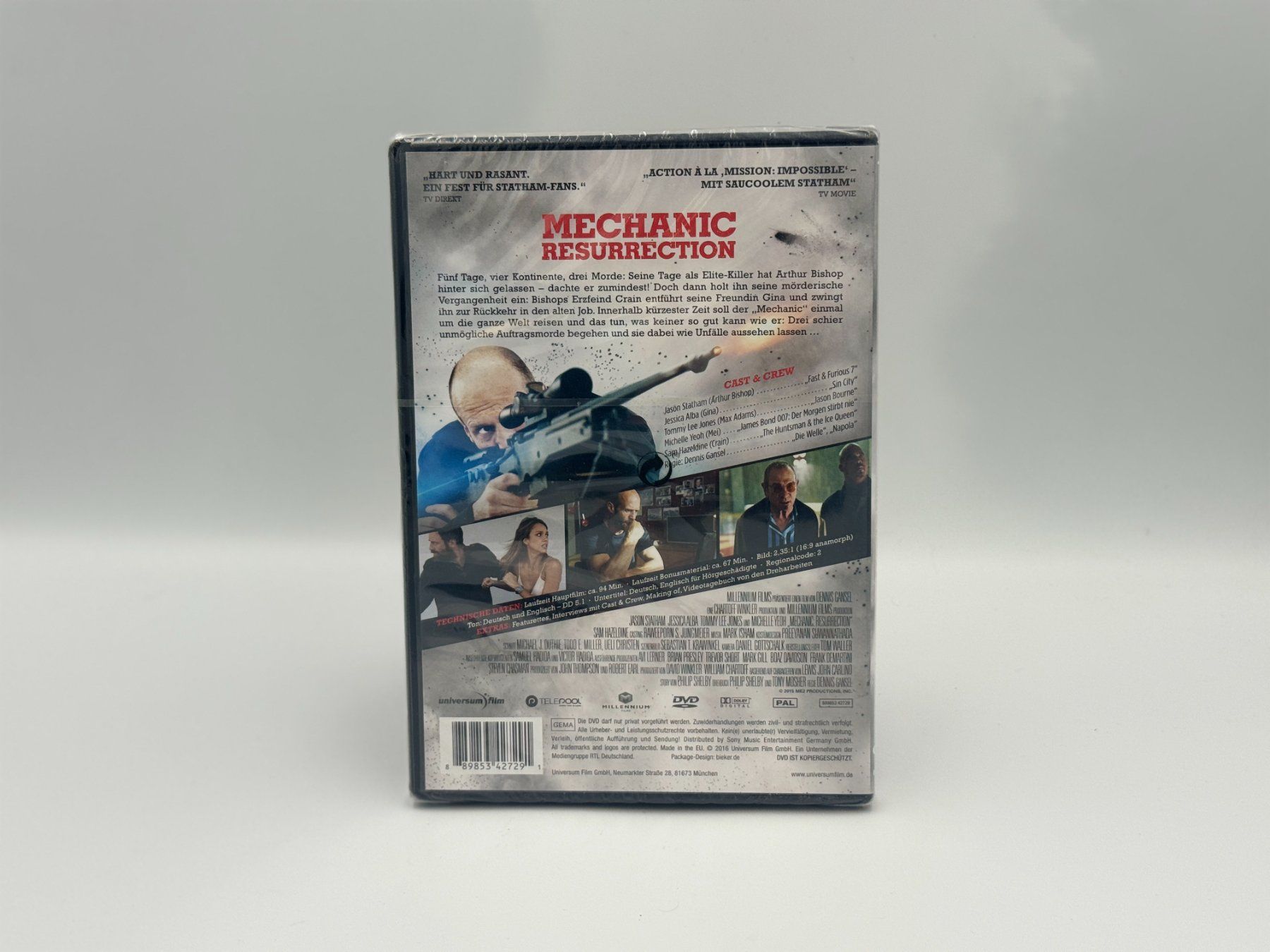 Alle DVDs: MECHANIC RESURRECTION - Versand A-Post nur CHF 2.50 – Gebraucht aus Siblingen von the_92m7 1