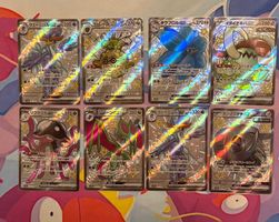 Pokémon Shiny Ultra Rare Karten Set – 8 Karten – Top Zustand