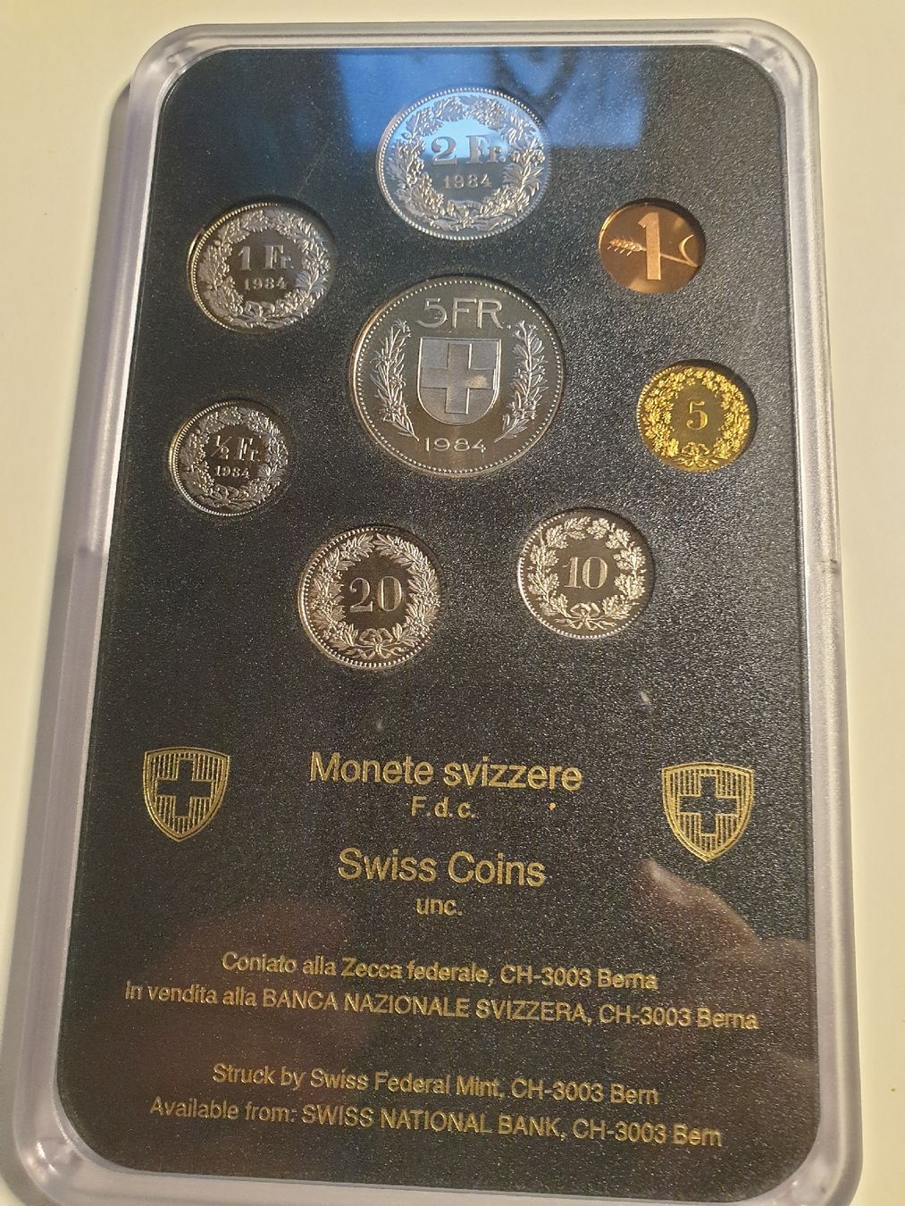 Tutti le monete: Münzset 1984 – Nuovo (secondo la descrizione) da Würenlos venduto da calimero095 1