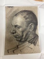 Boris Streimann Kino Portrait Kinoplakat Kohlezeichnung