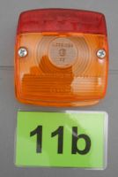 Hella Oldtimer Rücklicht, Ersatzglas für Anhänger, Nr. 11b