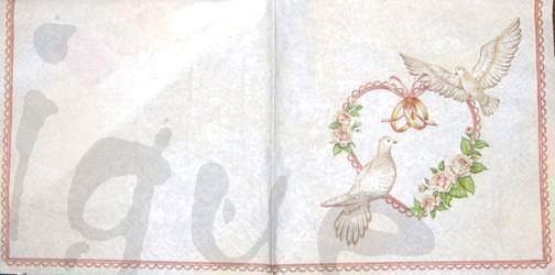 Tovaglioli: Serviette tauben (e26) 2Stk. – Nuovo (secondo la descrizione) da Schlatt TG venduto da kreativ-atelier