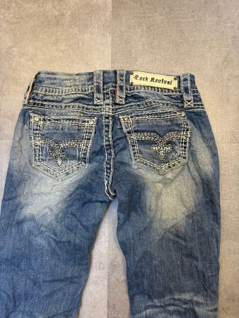 Rock Revival Bootcut Flared Jeans – Grösse S/26