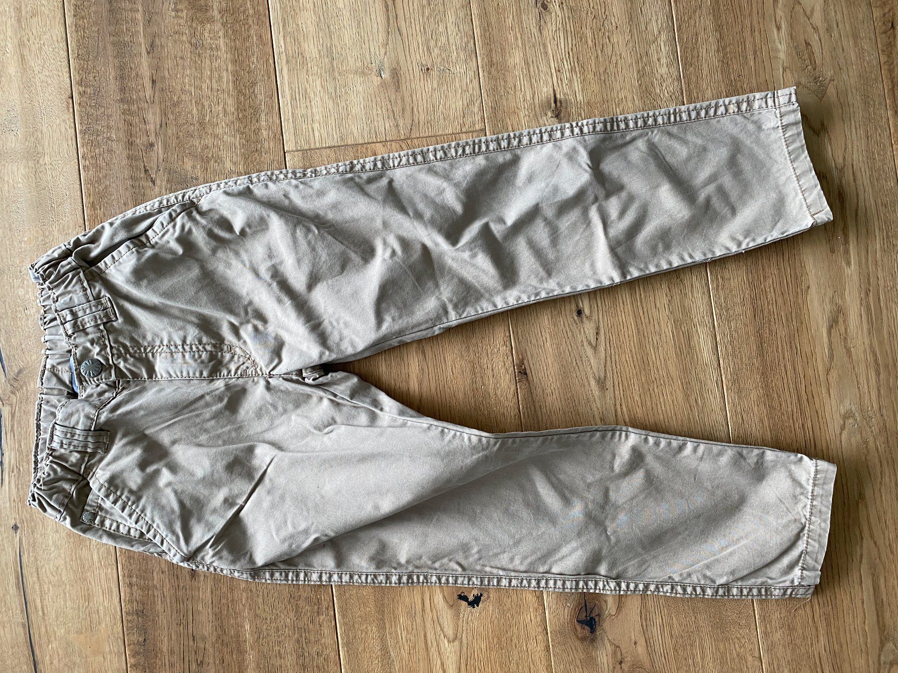 H&M Hosen: Schöne Baumwollhose braun H&M Gr. 122 – Gebraucht aus Steinerberg von luckyfin