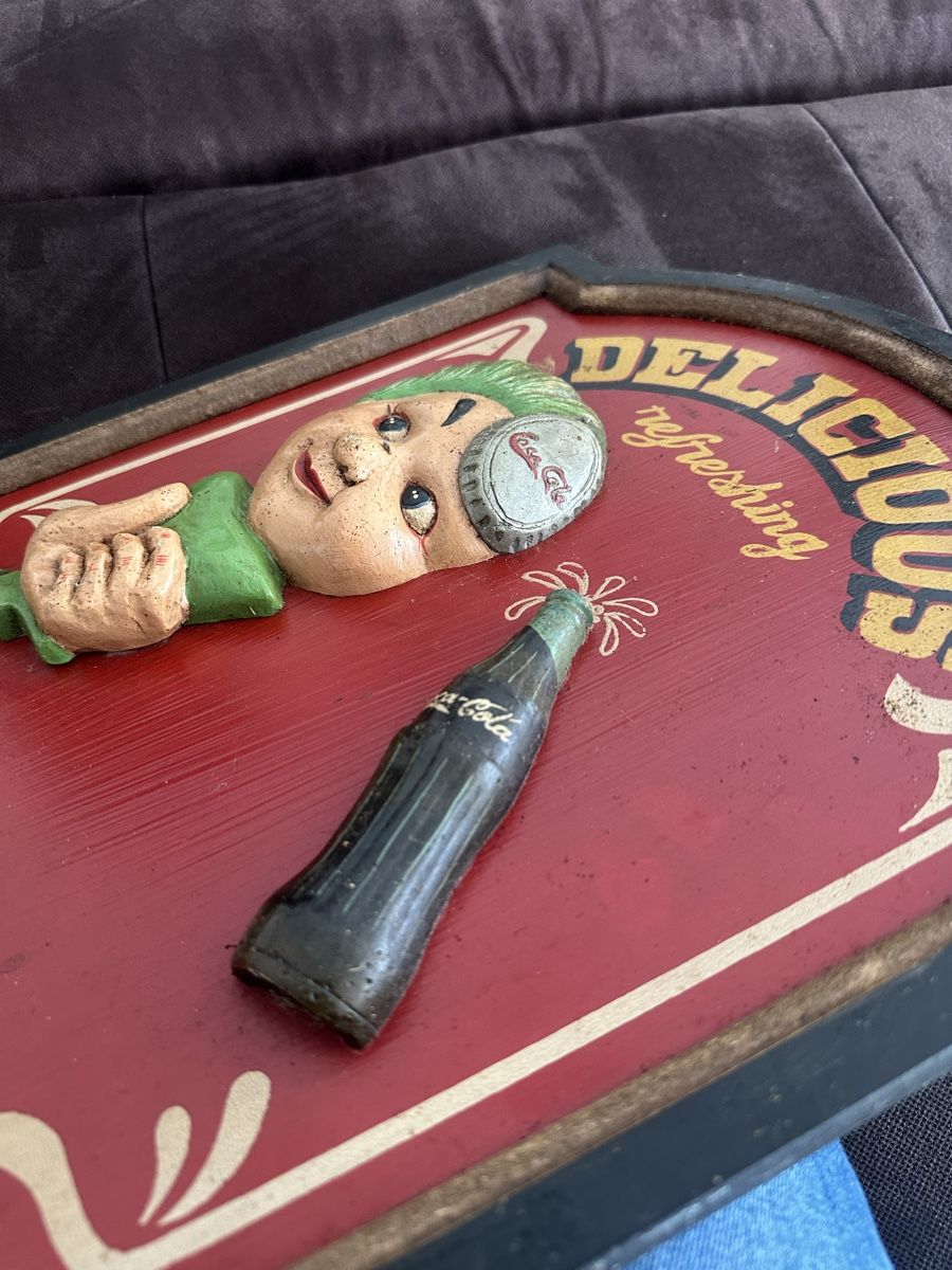 Coca-Cola Tutte le decorazioni: Coca Cola Werbung tafeln  – Usato da Altendorf venduto da Ama123 6