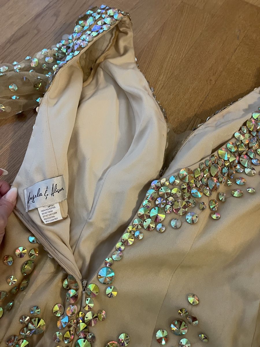 Kleider: Kleid Glitzerndes Cocktailkleid mit Strass Gr. S – Gebraucht aus Rüschlikon von Lajniii 4
