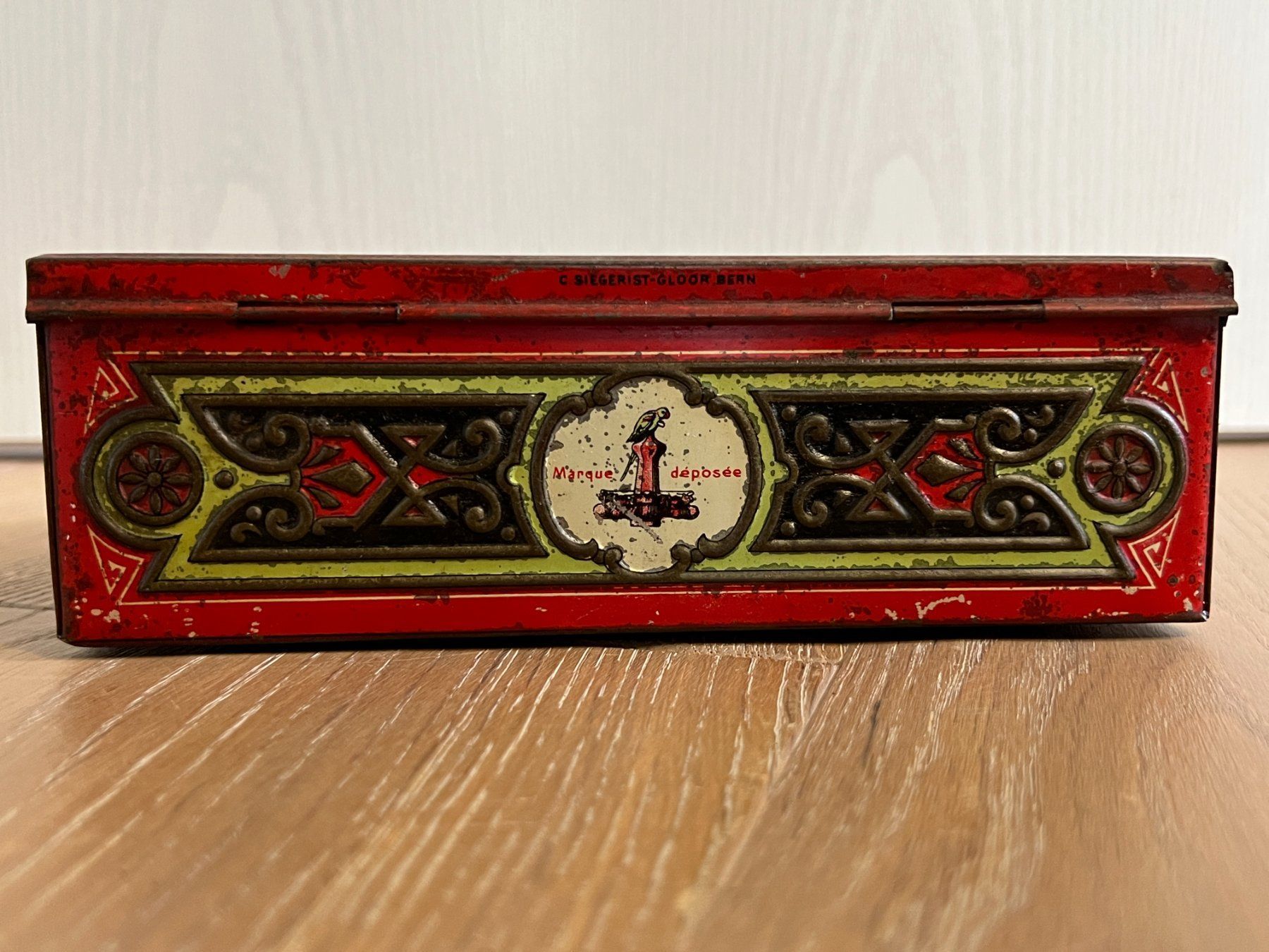 Dosen: rare antike Blechdose "Rooschütz Heuberger & Co, Bern" 30er – Gebraucht aus Rothrist von Brandystar 4