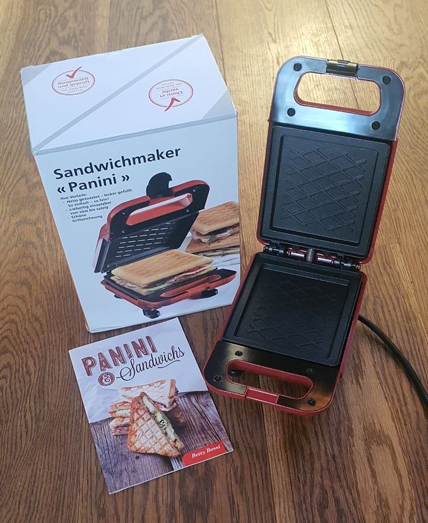Betty Bossi / Fust Sandwichmaker "Panini" Neuwertig Kaufen auf Ricardo