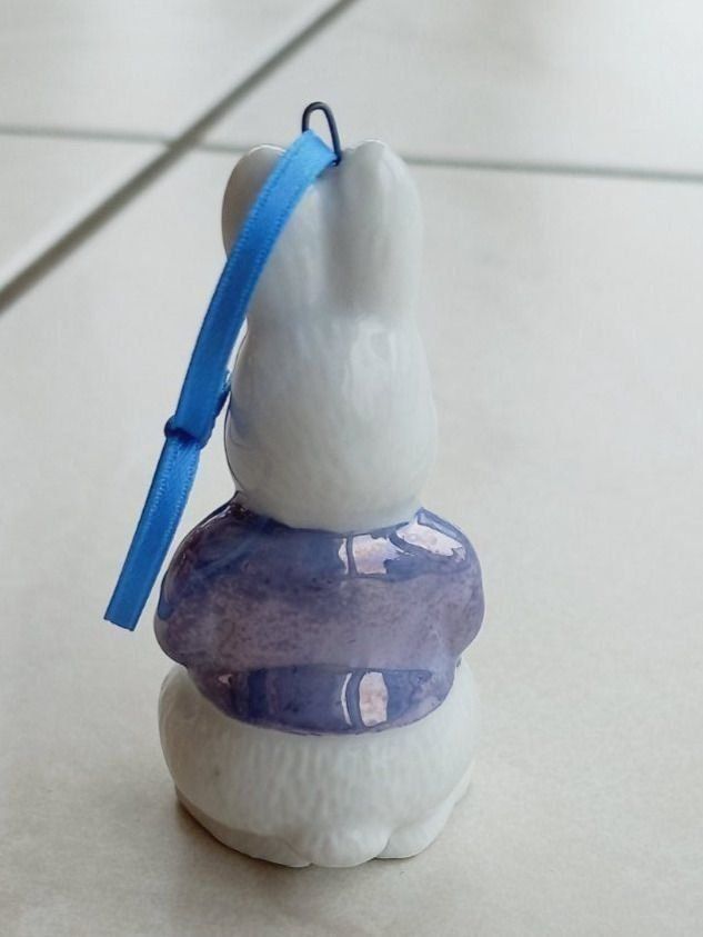 Figuren: Porzellan Hase handbemalt – Neu und originalverpackt aus Winistorf von acreativ1 2