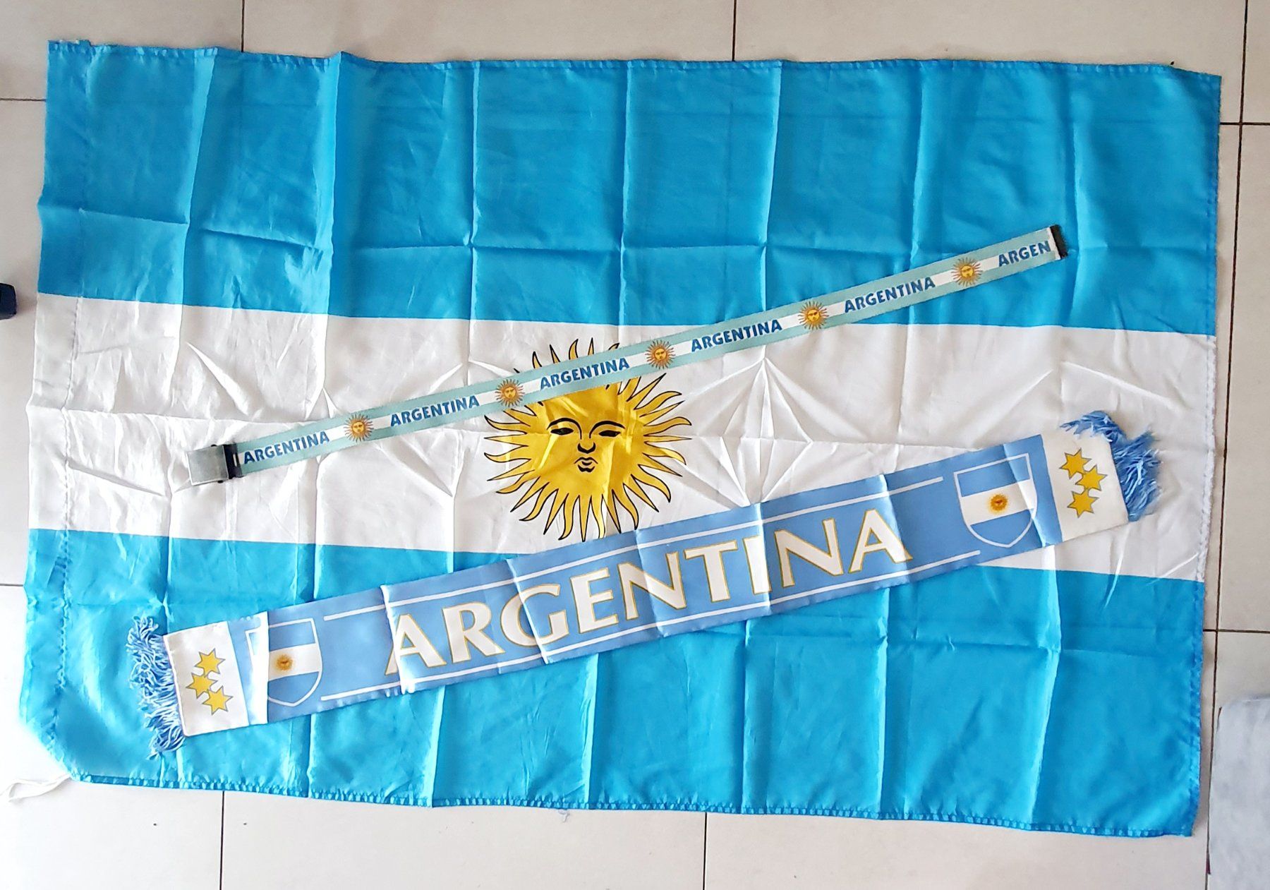 Fahnen: Argentina Drapeau Ceinture Echarpe – Gebraucht aus Servion von meno999 2