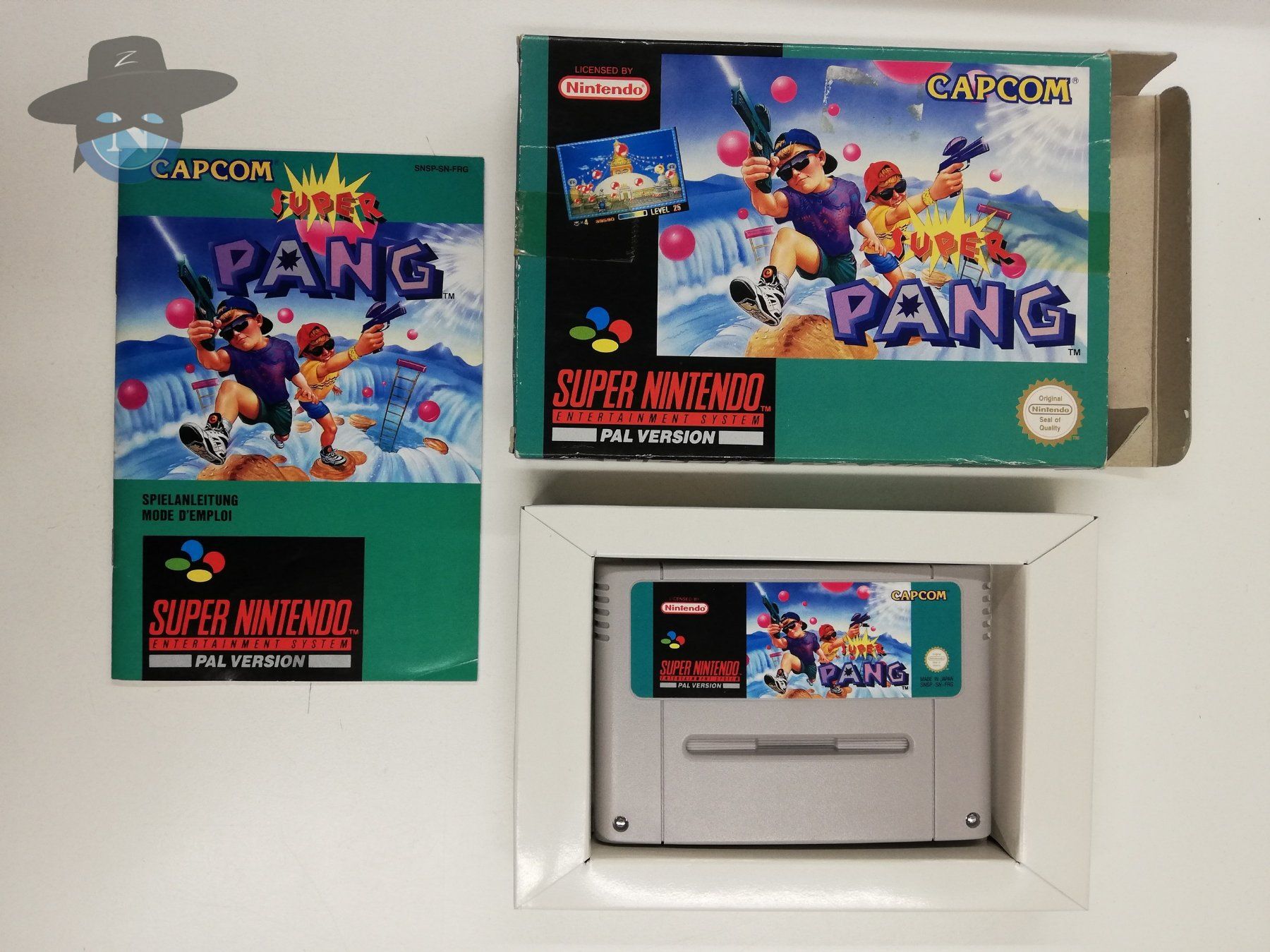Nintendo Giochi: Super Pang / Super Nintendo SNES – Usato da St. Gallen venduto da zorro_dc 6