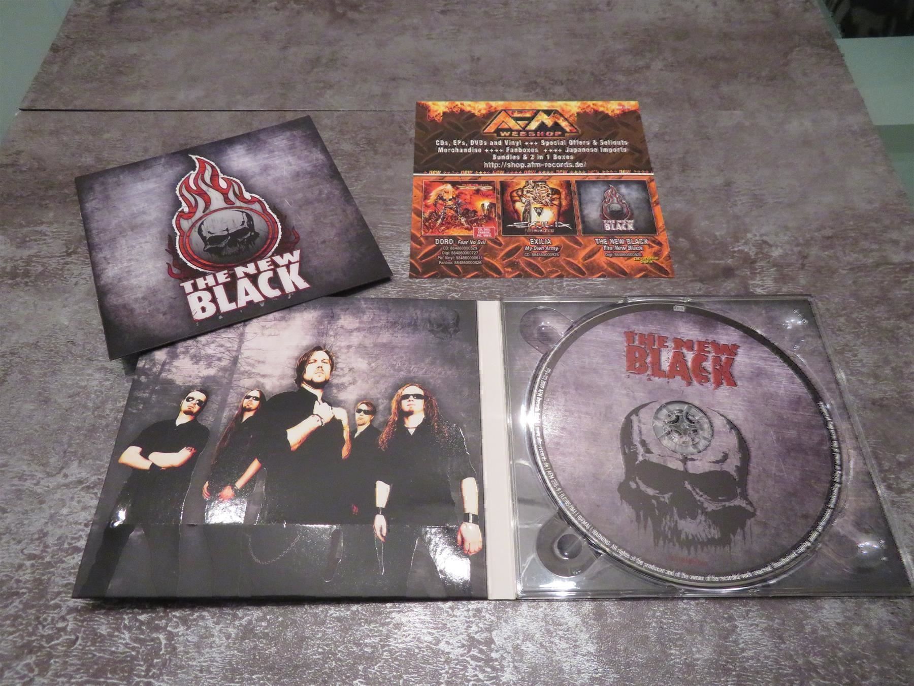 CD: THE NEW BLACK Same 2009 Digipack Heavy Metal CD – Usato da Niederbipp venduto da Onyx32