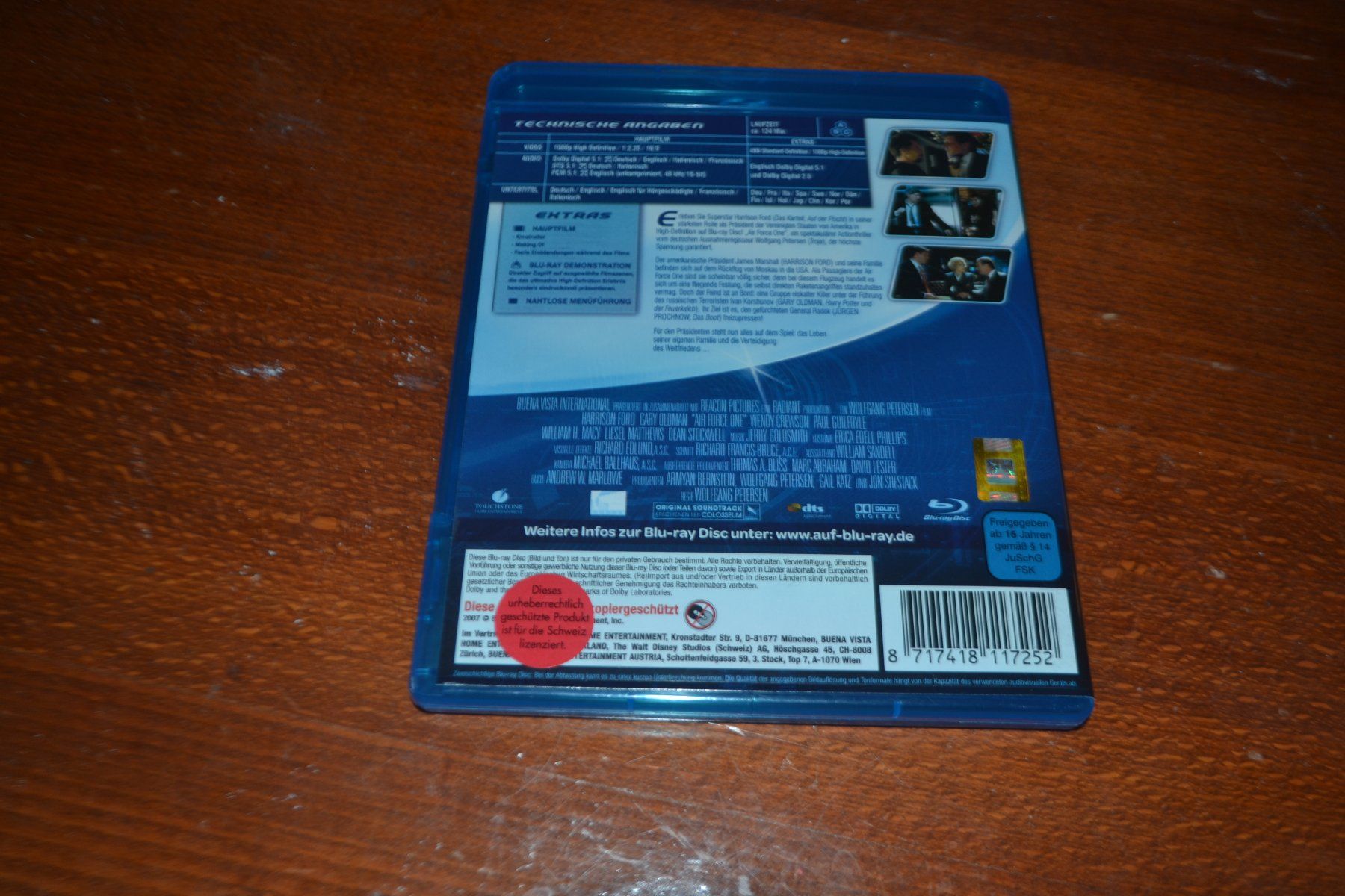 Alle DVDs: Air Force One – Gebraucht aus Laupen ZH von chefdom 1