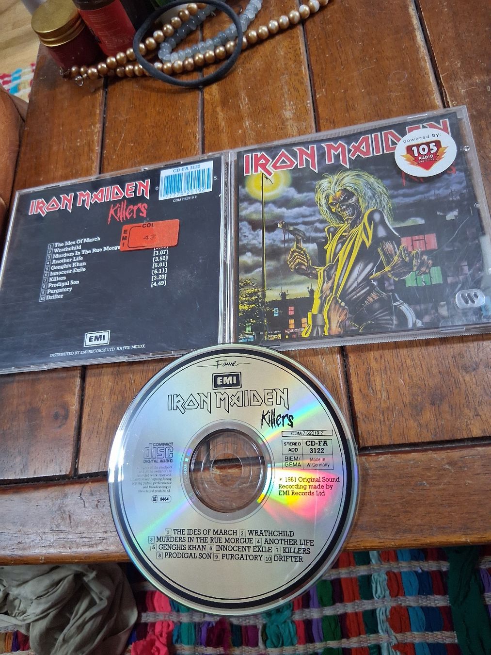 CDs: Iron maiden- killers  – Gebraucht aus St-Cergue von VeganWarrior