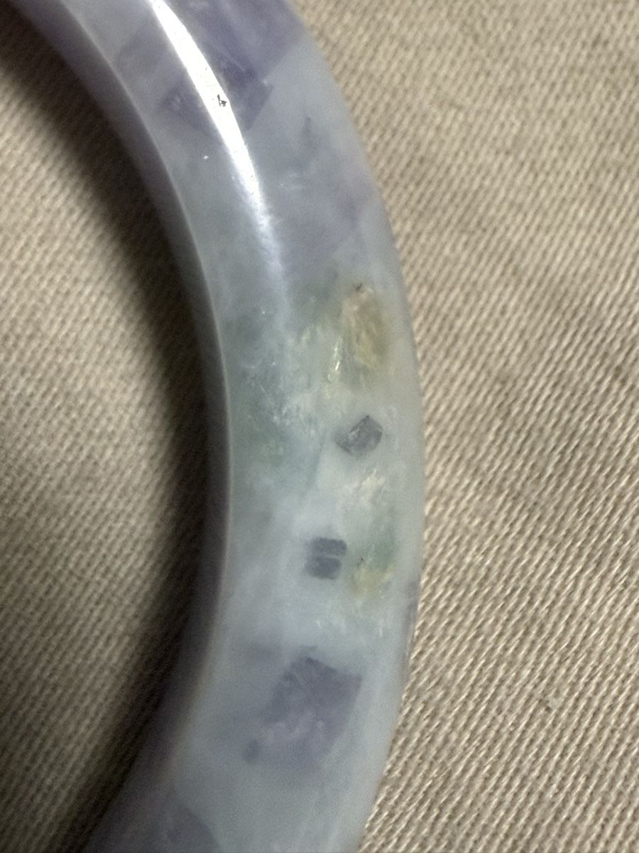 Pierres précieuses: Armband Jadeite Typ A  Grösse 52,5cm – Neuf (Voir description) à Oberhof par RealStone 7